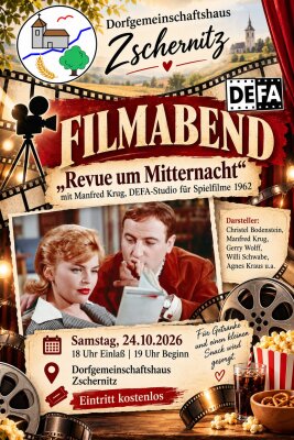 Flyer Filmabend 24.10.2026