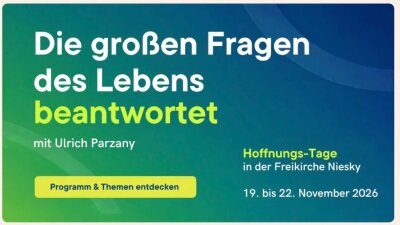 Einladung zu Thementagen. Achtung: Vom 19.11.-21.11. jeweils 19:00 Uhr, am 22.11. um 10:30 Uhr. (Bild vergr&ouml;&szlig;ern)